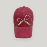 Red Pigment Ribbon Cap