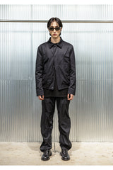 オブリークスリットジップパンツ / OBLIQUE SLIT ZIP PANTS