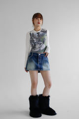 ステーションプリンティングTシャツ / Station Printing T-shirt (2color)