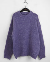 Sentom Round Long-Sleeved Knit
