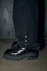 classic cargo slacks - black