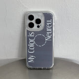 マイカラーケース / My Color Case (Gray Jelly Hard)