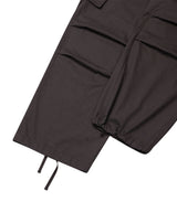 DIAGONAL CARGO PANTS_BROWN