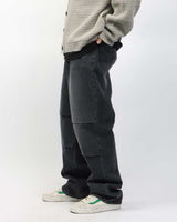 ニーダブルピンタックデニムパンツ / Knee Double Pintuck Denim Pants_2color