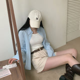 [BELLIDE MADE] Basic Spring Shirt & Blouse