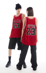  REVERSIBLE JERSEY_ RED/BLACK