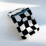 Checkerboard Black Zflip Case (6674540068982)