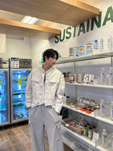 アヴェピグメントオーバーデニムジャケット / Ave Pigment Over Denim Jacket (5 colors)