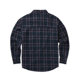 Loose-fit check shirts - Bluegreen (4622121042038)