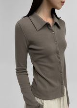 [MADE] Factor Ribbed Snap Shirt