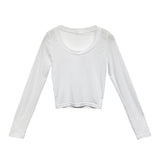 ポールアンドベーシックUネック長袖 (7color)