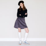 Helia skirt (gray) (6656415629430)