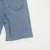 ストレートフィットチェリー刺繡クロップドデニムパンツ/ STRAIGHT FIT CHERRY EMBROIDERY CROPPED DENIM PANTS [6811]
