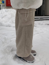 ケン & メアリー フリースセットアップカーゴパンツ