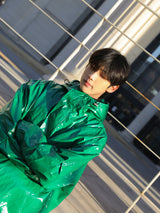 Am High Glossy Hood Jacket (3color)