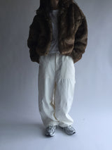 Eco fur jacket