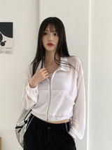 ピロウビーチウェアシースルーリネンニット長袖ジップアップ / Pillow Beachwear See-through Linen Knit Long Sleeve Zip-up