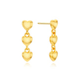 touch heart earring