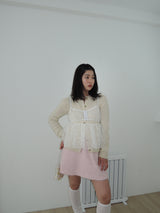SHASHA TULLE BUSTIER TOP _WHITE