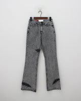 グレーデニムブーツカットパンツ / no.0027 Gray Denim Bootcut Pants