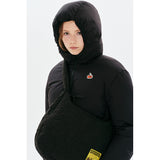 CHERRY SHORT DOWN JUMPER [BLACK]