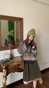 Nordic loose fit knit