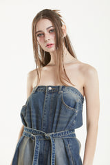 デニムジャンプスーツ / DENIM JUMPSUIT