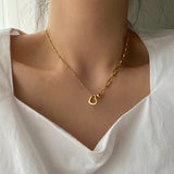 ハートボール2ウェイネックレス/hass Heart Ball Two Way Necklace - 2color