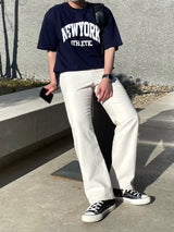 ニューヨークプリントTシャツ / [MADE]NEVERDOWHY NEWYORK PRINTING T-SHIRTS