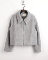 [Wool 50] Milko Mohair Short Collar Jacket