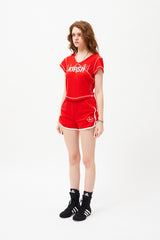ドゥードゥルチェリースポーツノースリーブ / DOODLE CHERRY SPORTS SLEEVELESS [RED]
