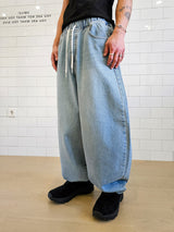 VENTIQUE ビッグバルーンワイドデニムパンツ