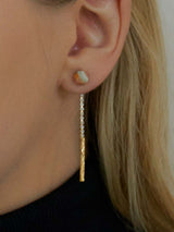 2021 PANTONE stratum drop earring (OR) (6641923489910)