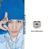 no.41リング / no.41 ring silver (#13 freesize) nct mark pick