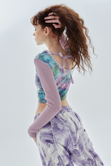 スペースTシャツ / space tee_lavender