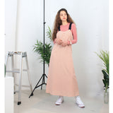 Aria dot dress (pink) (6657242988662)
