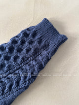 Cooking Twisted Doughnut Patterned Oversized Fit Knitwear