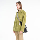 グリーンスエードシャツ / GREEN Suede Shirts