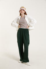 マルチカラーストライプTシャツ/MULTI COLOR STRIPE T.SHIRT