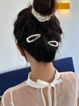 マットヘアスナップ -  - クラウド (2pcs)
