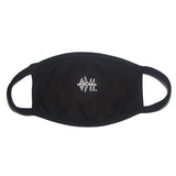 Basic logo cotton mask - Black (4622104264822)