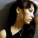 BTディアシルバーイヤリング / BT dia silver earring (4594630131830)