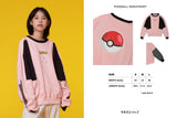 ポケットボールスウェットシャツ / Pokeball Sweatshirt Pink - Pokémon