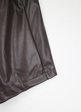ゴーストレザーショーツ / Ghost Leather Shorts (3color)