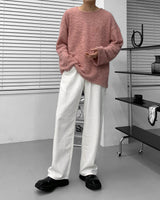 ポールアンゴラロングスリーブドTシャツ / Paul Angora Long-Sleeved T-Shirt (5 colors)