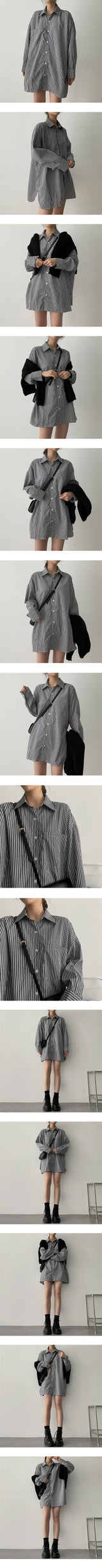 センプストライプシャツ / Senpstripe Shirt