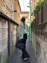 [MADE] Pudding Fur Jacket (Matcha Green)