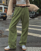 (UNISEX) ビビッドコーデュロイワイドパンツ