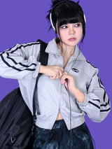 X two way scotch zip-up jumper