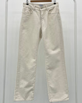 ホーリーセミパンツ/[BEST]HOLLY SEMI CREAM PANTS(ONE COLOR)